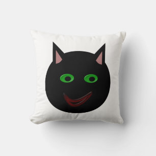 Halloween Black Cat Pillow