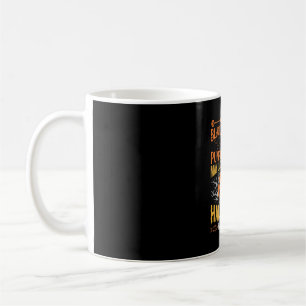 Halloween Black Cat Pumpkin Happy Fishing Design Coffee Mug