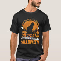 Halloween Black Cat Pumpkin Moon Design_1