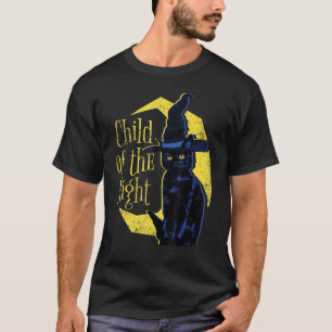 Halloween Black Cat T-Shirt
