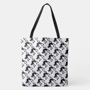 Halloween Black Cats Tote Bag