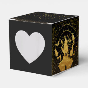 Halloween Black Heart Gift Box