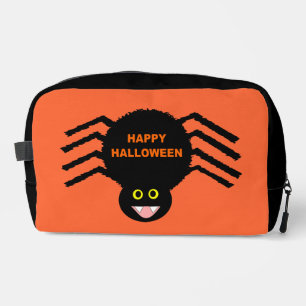 Halloween Black Spider Custom Dopp Kit