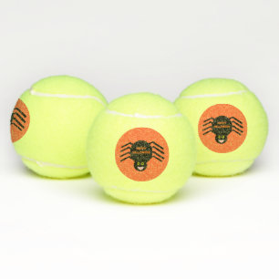 Halloween Black Spider Tennis Balls