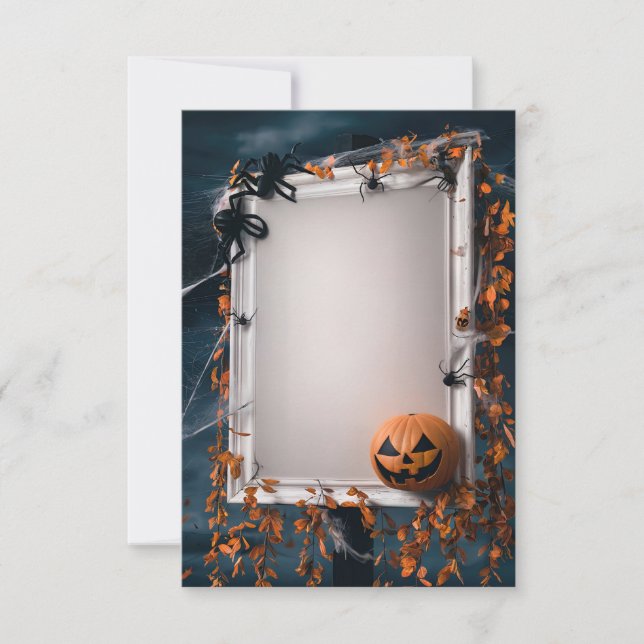 Halloween Blank Invitation Card #22 (Front)