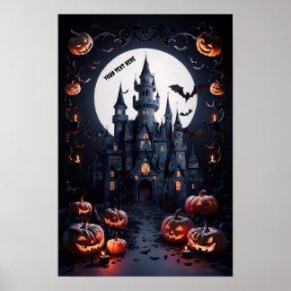 Halloween Blank Invitation Poster #4