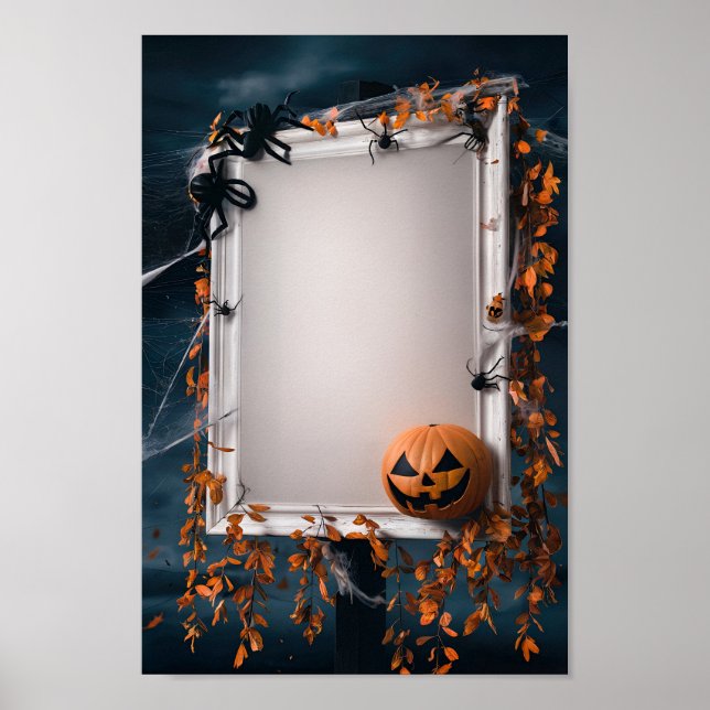 Halloween Blank Invitation Poster #4 (Front)