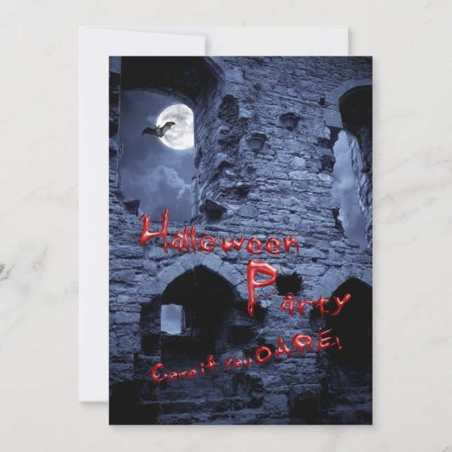 Halloween block party invitation (Front)