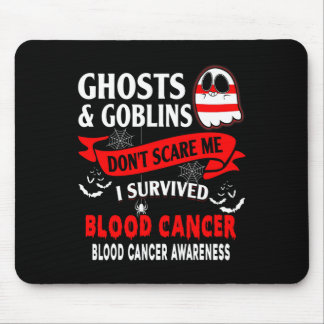 Halloween Blood Cancer Awareness Survivor Gift Mouse Pad