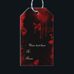 Halloween Blood Splatters Costume Party Gothic Gift Tags<br><div class="desc">Halloween Blood Splatters Costume Party Gothic Gift Tags. Customise however you want.</div>