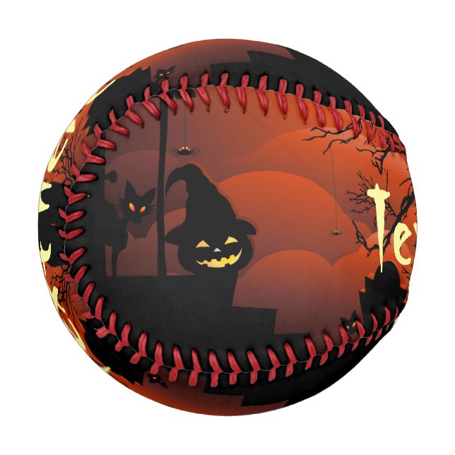 Halloween Bloody Moonlight Nightmare Baseball (Front Left)