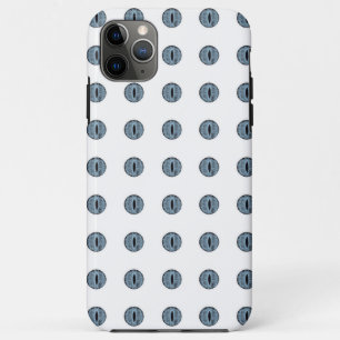 Halloween Blue Polka Dot Eyes Case-Mate iPhone Case