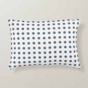 Halloween Blue Polka Dot Eyes Decorative Cushion