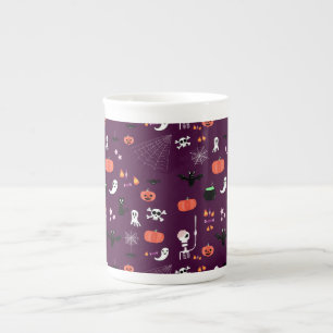 Halloween Bone China Mug