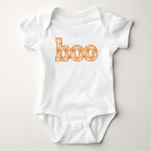 Halloween Boo Baby One Piece