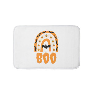 Halloween Boo                        Bath Mat