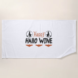 halloween boo                       beach towel