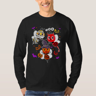Halloween Boo Bee Ghoul Mummy Vampire Halloween Co T-Shirt