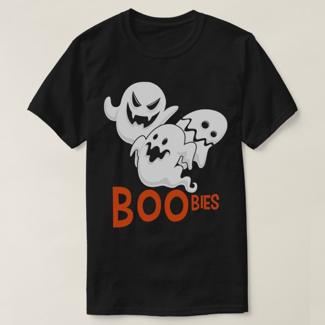 Halloween Boo Bees T-Shirt (Design Front)