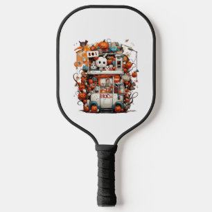 Halloween Boo Boo Crew Emergency Ghost Car Pickleball Paddle