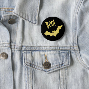 Halloween Boo Button by Poet Adiela Akoo