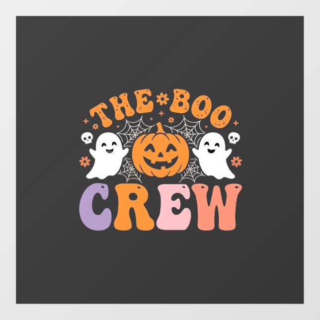 Halloween Boo Crew Ghost Pumpkin Design_1 (Sheet)