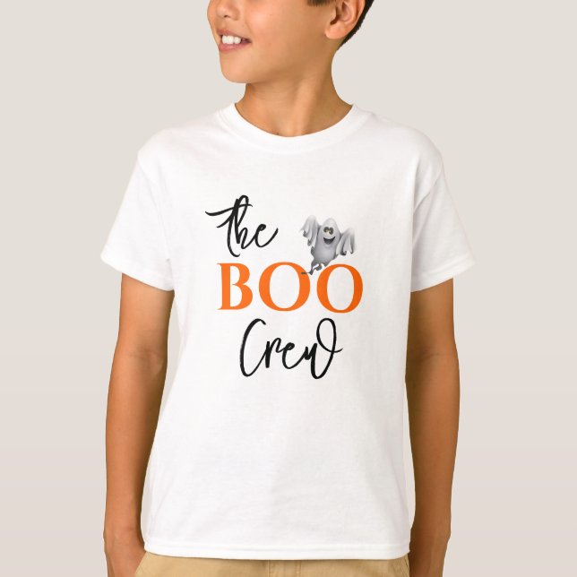 Halloween BOO Crew T-Shirt (Front)