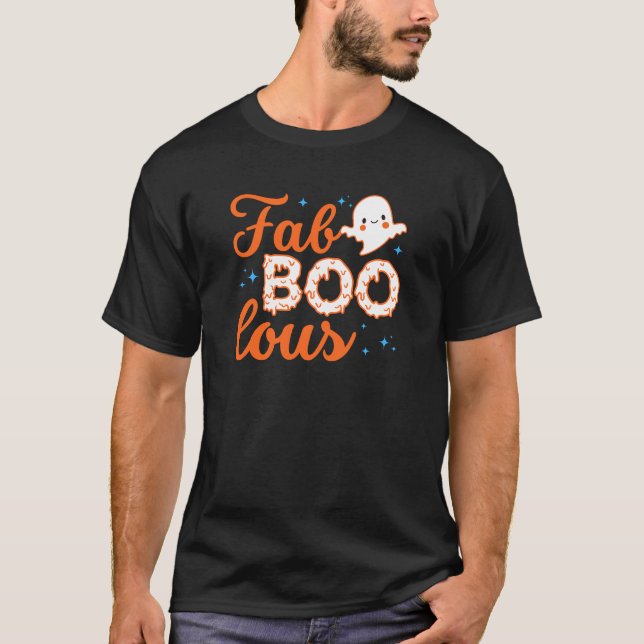 Halloween Boo Funny T-Shirt (Front)