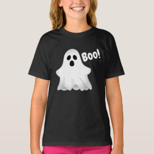 Halloween Boo Ghost Girl's  T-Shirt
