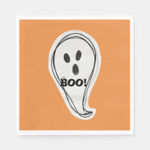 Halloween Boo Ghost Napkin