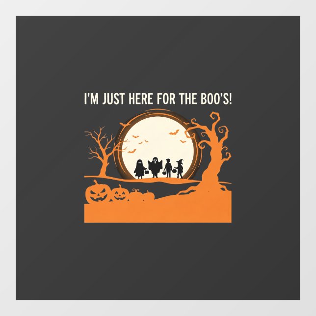 Halloween Boo Ghost Silhouette (Sheet)