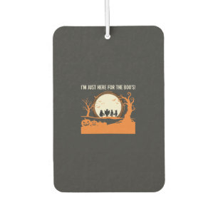 Halloween Boo Ghost Silhouette Car Air Freshener