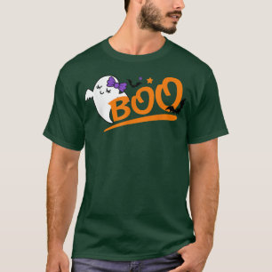 Halloween Boo Ghost Women Happy Halloween Night Pa T-Shirt