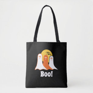 Halloween Boo Ghosts, kids, family Tote Bag