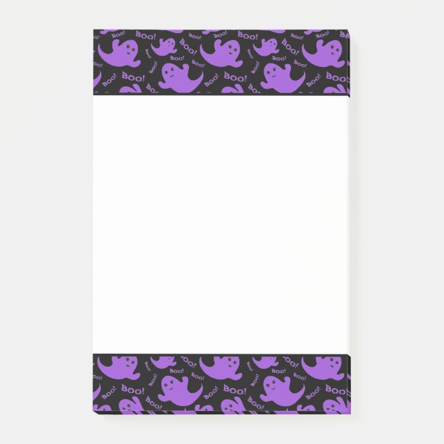 Halloween Boo Ghosts Post Notes (Front)