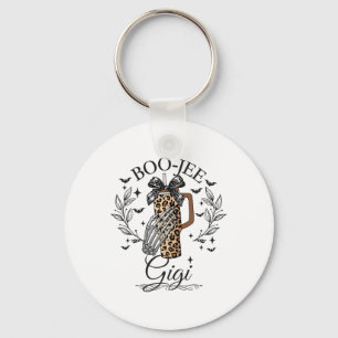 Halloween Boo Jee Gigi Hand Skeleton Funny Spooky  Key Ring