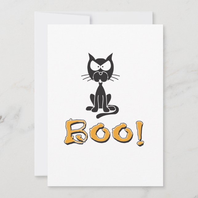 Halloween Boo! Party Invite (Front)