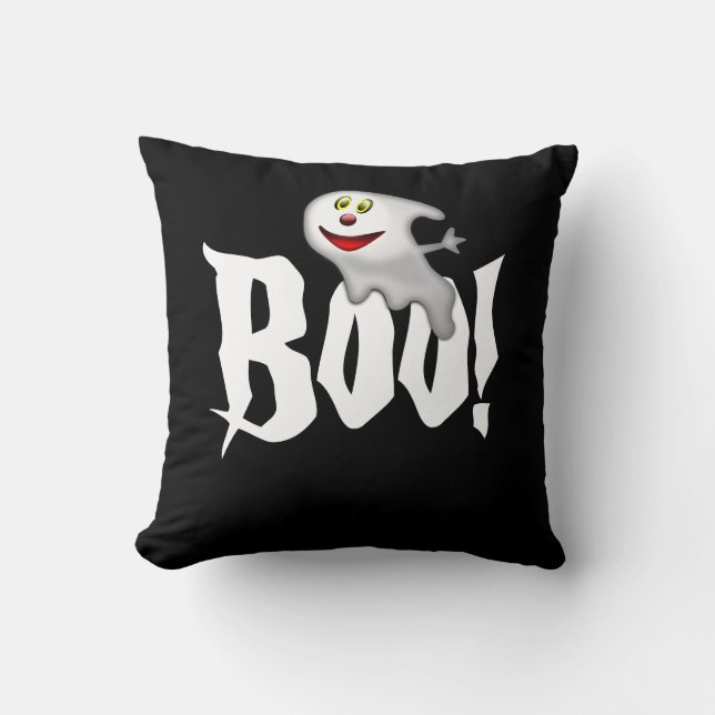 Halloween Boo Pillow (Front)