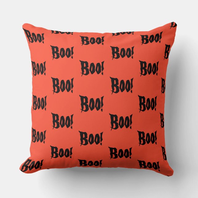 Halloween Boo Pillow (Front)