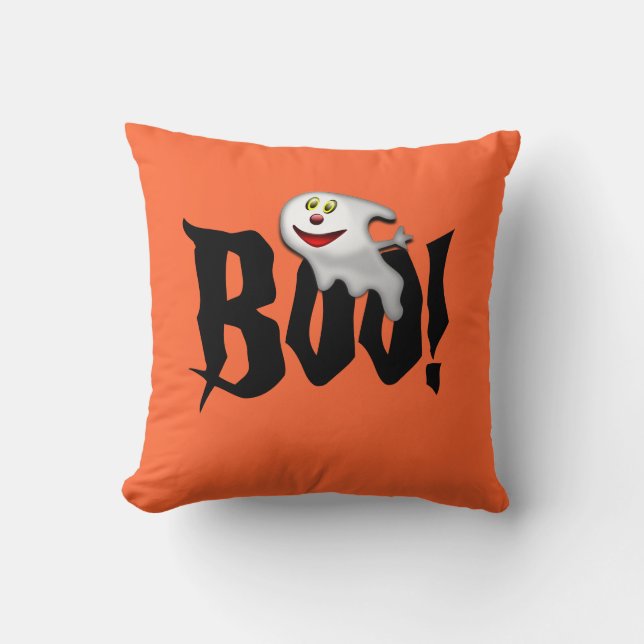 Halloween Boo Pillow (Front)