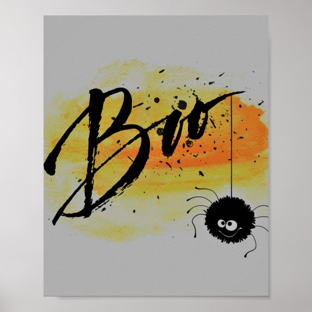 Halloween Boo Poster (Front)