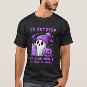 Halloween Boo Rett Syndrome Awareness in October P T-Shirt