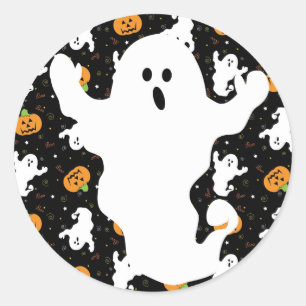 Halloween Boo Sticker