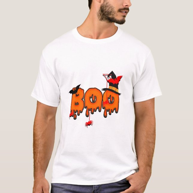 HALLOWEEN Boo             T-Shirt (Front)
