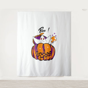 Halloween Boo                         Tapestry
