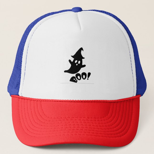 Halloween boo                 trucker hat (Front)