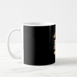 Halloween Book Club Ghost Reading Pumpkin Design_1 Coffee Mug