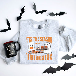 Halloween Bookish, Reader, Book Lover Sweatshirt