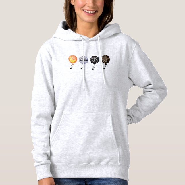 Halloween BOOloons Hoodie (Front)