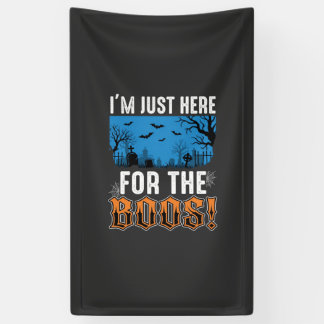 Halloween Boos Ghost Graveyard Vector Design_1 Banner